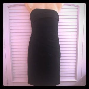 Black cocktail dress